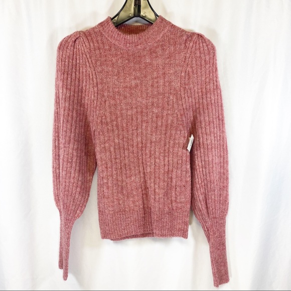 Leith Sweaters - Leith cozy Puff sleeve sweater